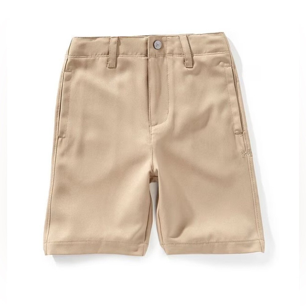 Under Armour Kids Canvas Khaki Performance Chino Shorts 3T UASGC05D-261 Tan